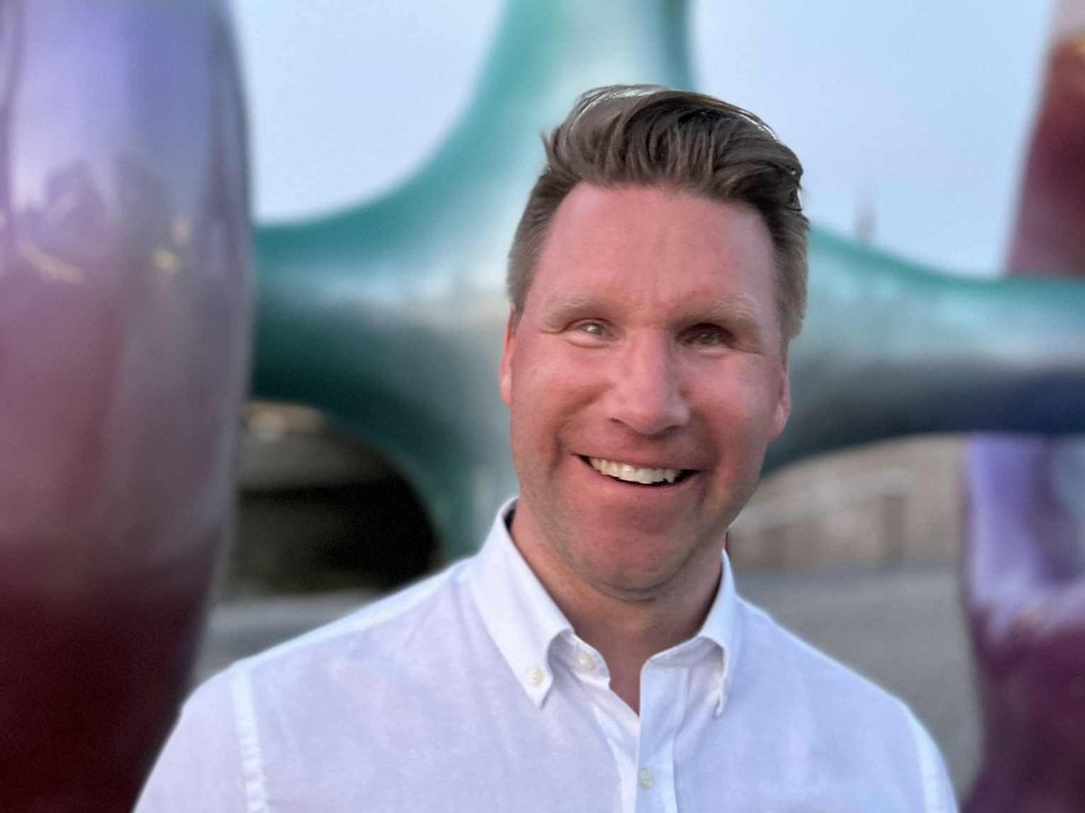 Porträttbild på Johan Pettersson, ombudsman på Synskadades Riksförbund.